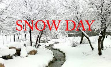 Snow Day - Monday, January 26, 2026