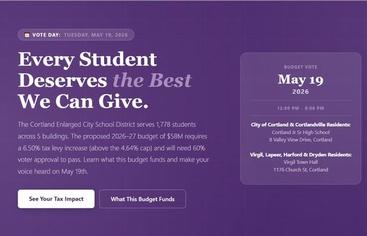 Cortland Budget Website
